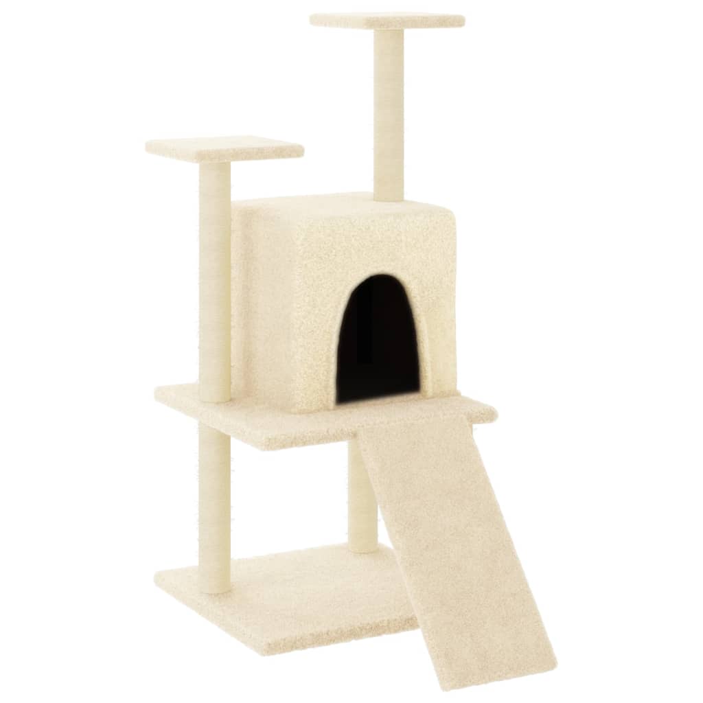 Kratzbaum - Katzenmöbel - Spielturm - Katzenkratzbaum - Katzenbaum - 110 cm