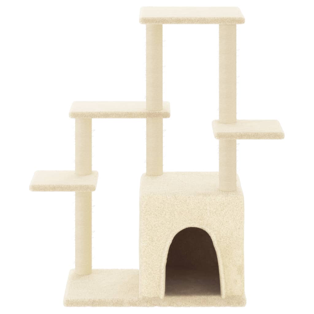 Katzenkratzbaum - Spielturm - Kratzbaum - Katzenmöbel - Katzenbaum - 97,5 cm