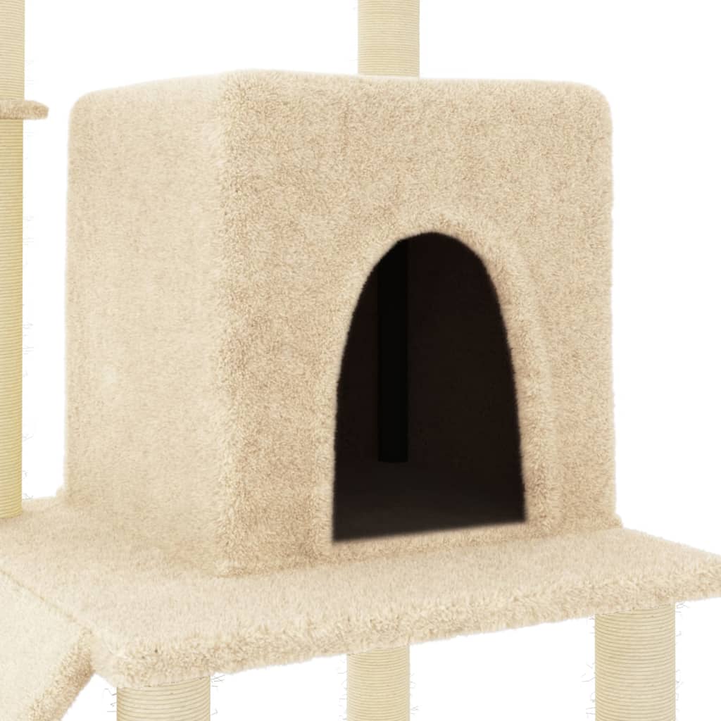 Katzenkratzbaum mit Höhle, Rampe, Korb und Liegefläche - Katzenmöbel - 96,5 cm