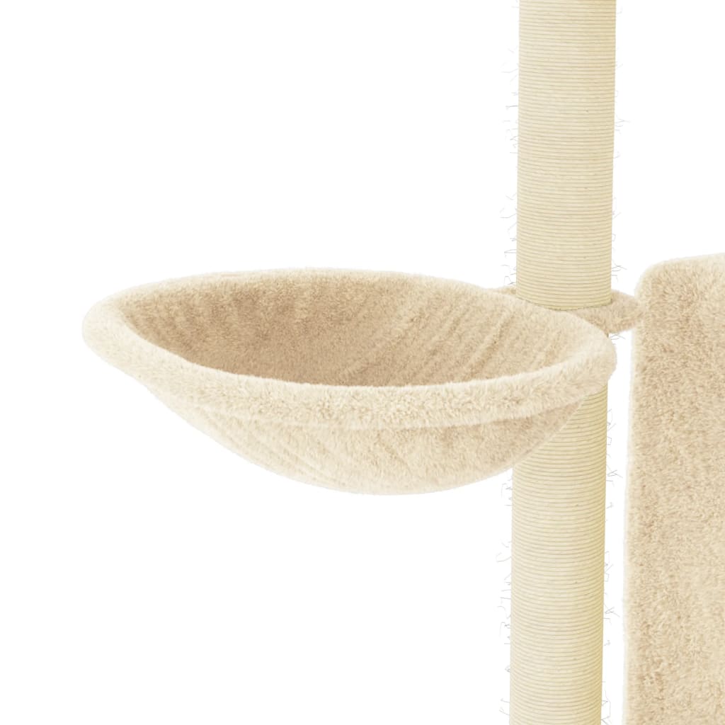 Katzenkratzbaum mit Höhle, Rampe, Korb und Liegefläche - Katzenmöbel - 96,5 cm