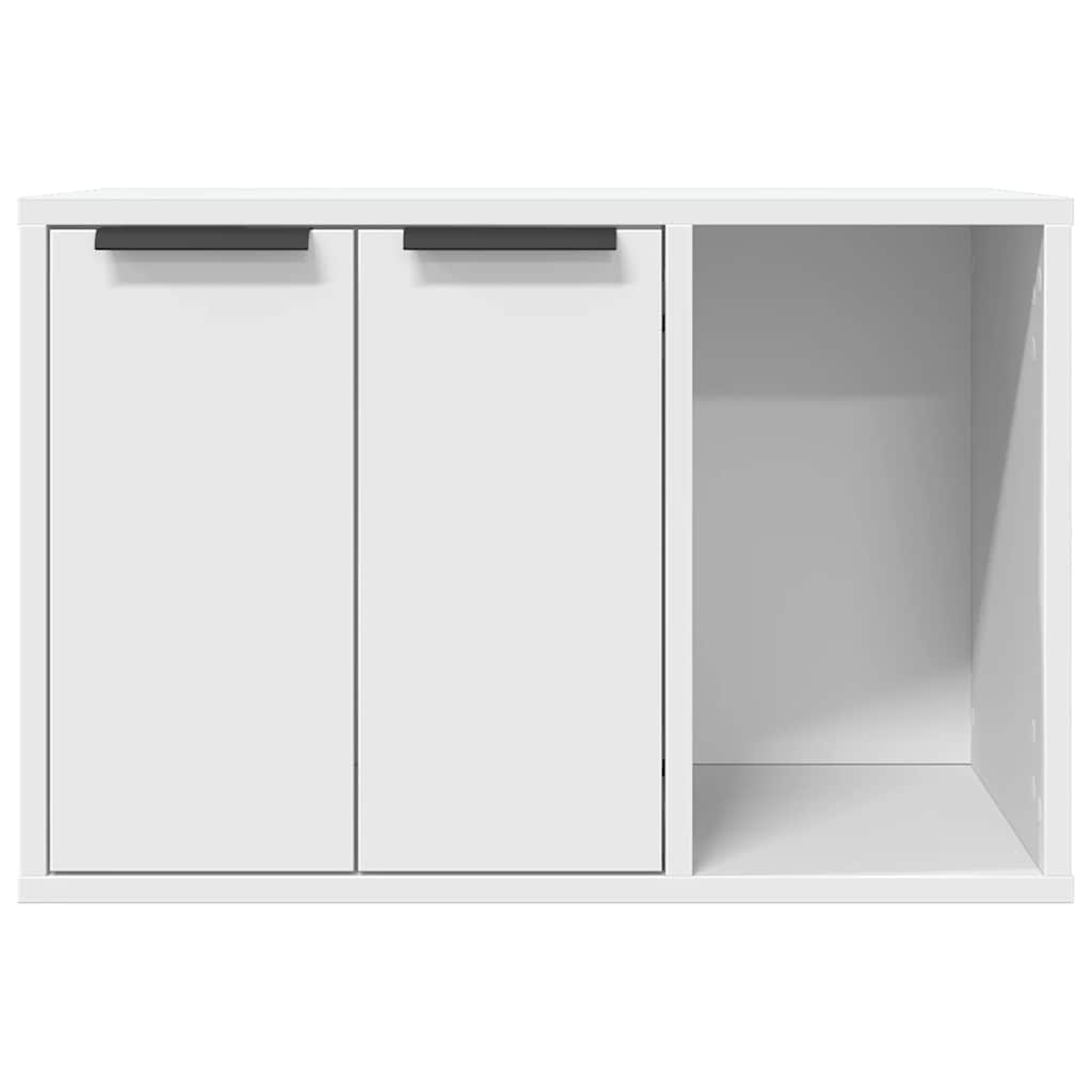 Katzenmöbel - Katzentoilette - Schrank mit Türen - Schlafhöhle - 60x40x40 cm