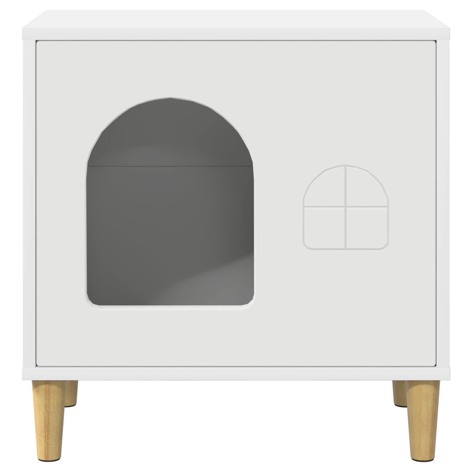 Katzenmöbel - Katzenhaus - Katzenhöhle - Katzenzubehör - Katzenbett - 51x30x52cm