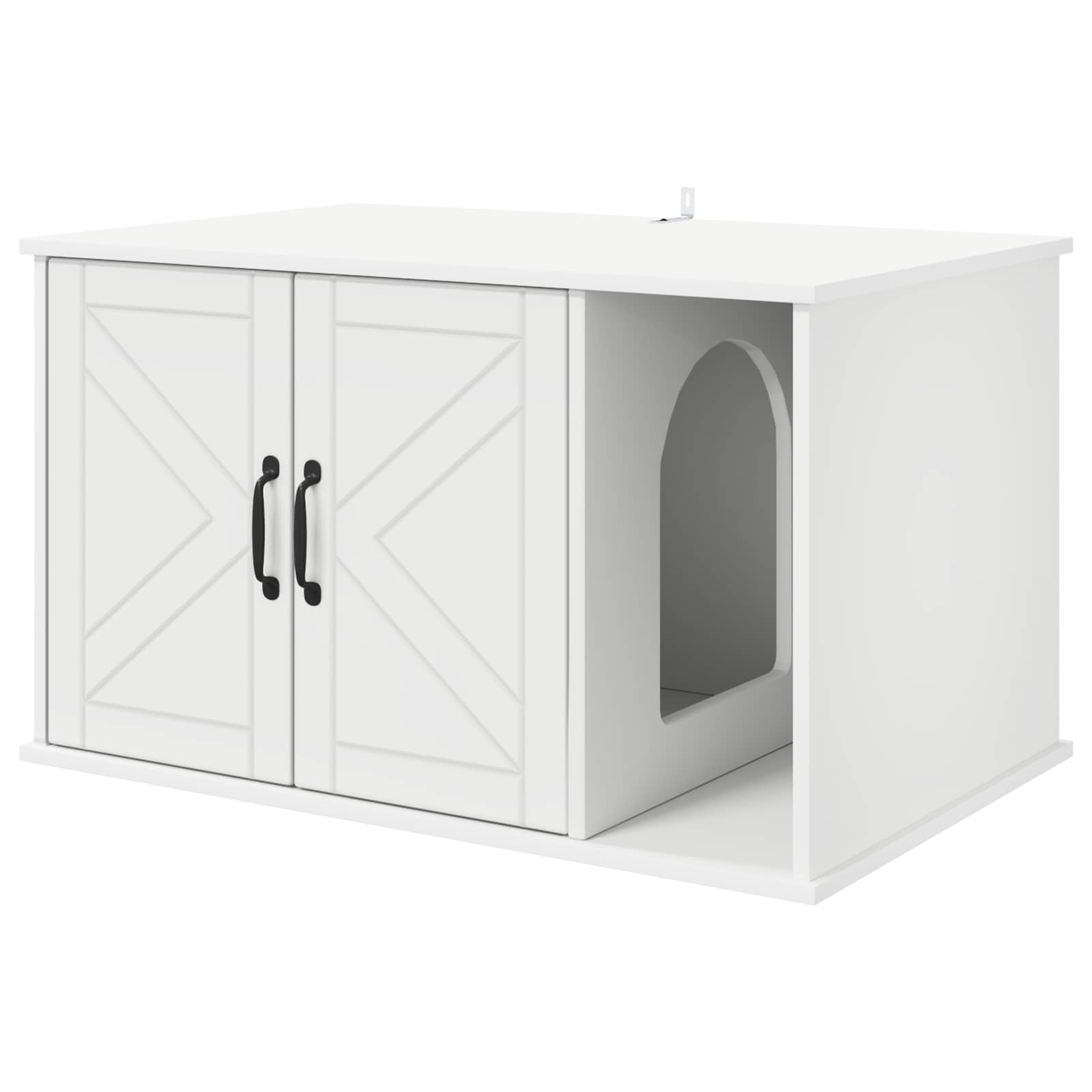 Modernes Katzenhaus als Rückzugsort oder als Versteck für ein Katzenklo - 85x55