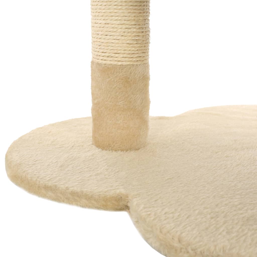 Katzenkratzbaum - Kratzbaum - Katzenmöbel - Katzenzubehör - Spielbälle - 50cm