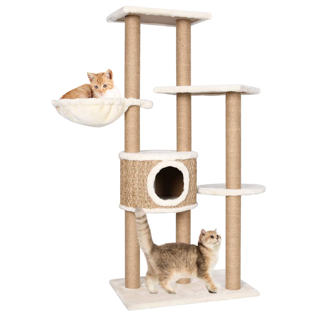 Katzenkratzbaum - Spielzentrum für Katzen - Katzenmöbel - Kratzbaum - 126 cm