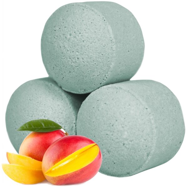 Chill Pills Badezusatz Mango – 1,3 kg Badetabletten für fruchtige Vollbäder