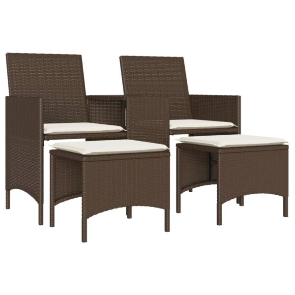 Balkonmöbel aus Rattan - Gartensofa - Terrassenmöbel - Gartenbank - Outdoorsofa