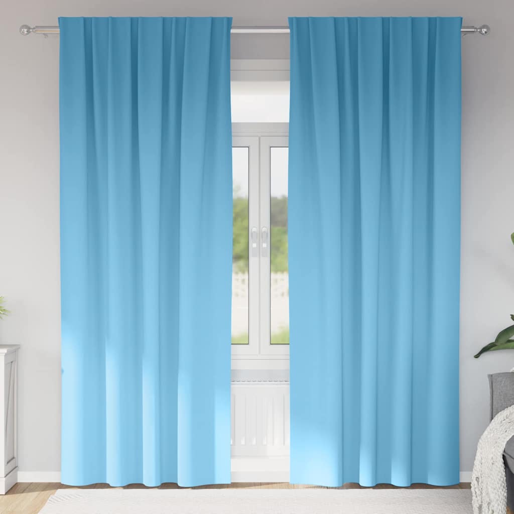 Verdunkelungs-Vorhänge - Fenstervorhang - Dekoschal - Übergardine - 225 x 140 cm