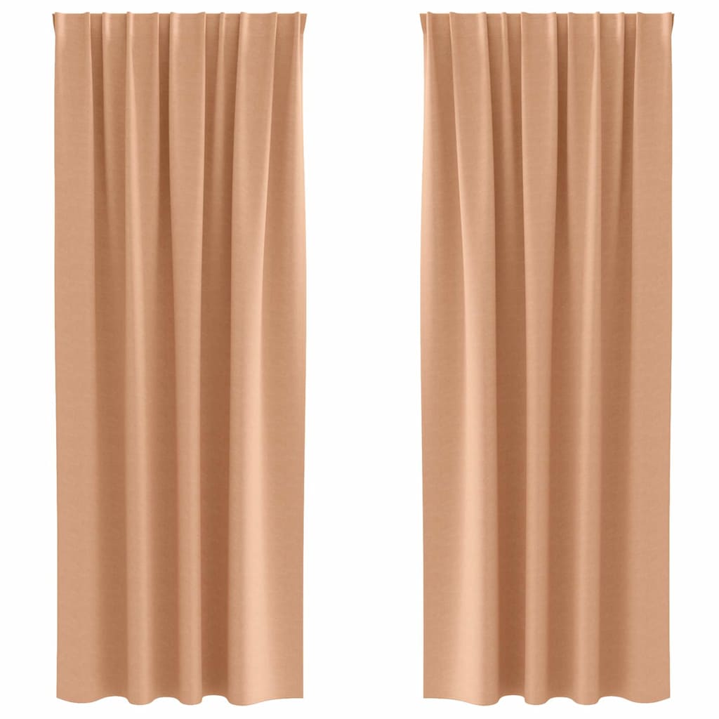 Verdunkelungsvorhänge - Fenstervorhang - Store - Gardine - 2 Stück - 260x140 cm