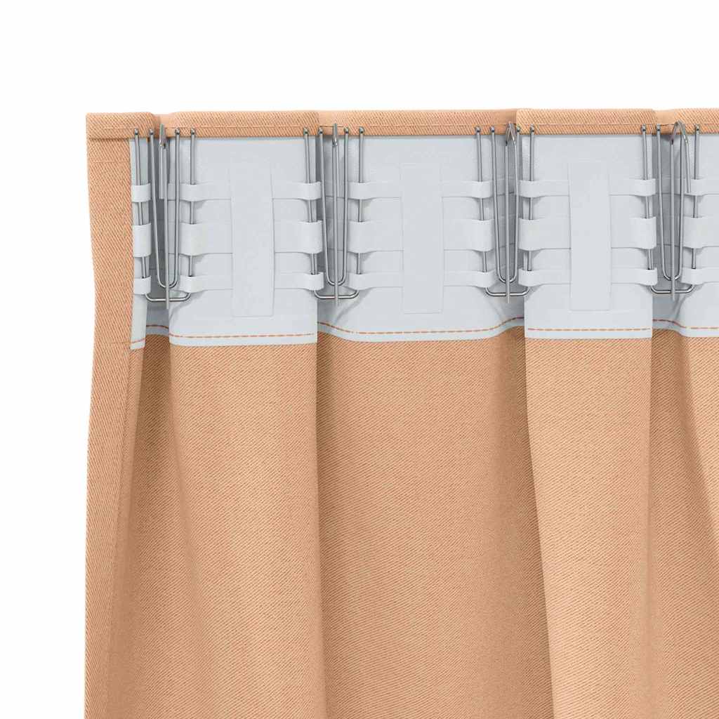 Verdunkelungsvorhänge - Fenstervorhang - Store - Gardine - 2 Stück - 260x140 cm