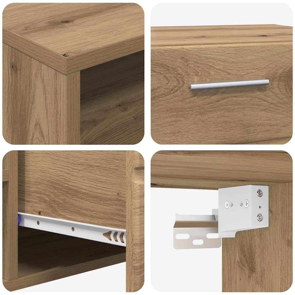 TV-Schrankset - Highboard - Wandschrank - Vitrine - Fernsehmöbel - 3er Möbelset