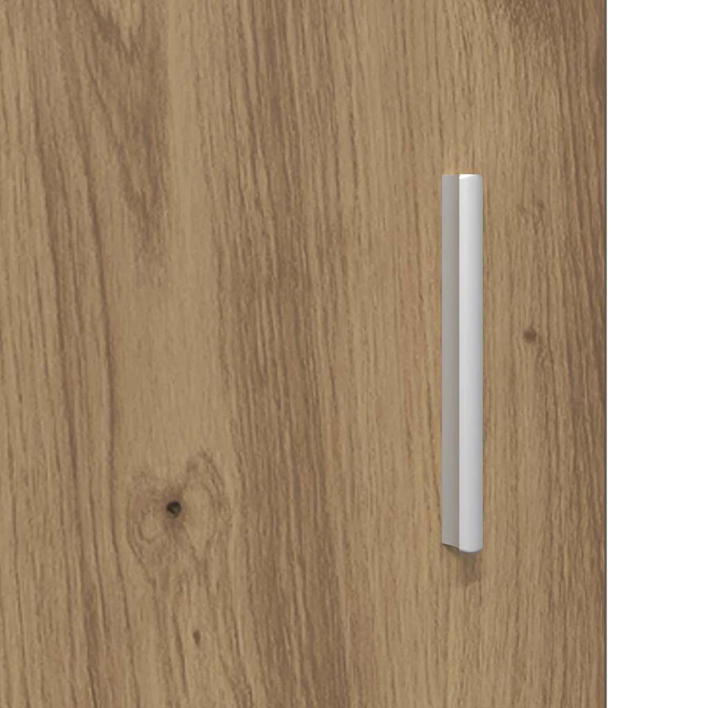 Holzschrank - Wandschrank - Vitrine - mit Glastür - Schrankmöbel - Wandmontiert