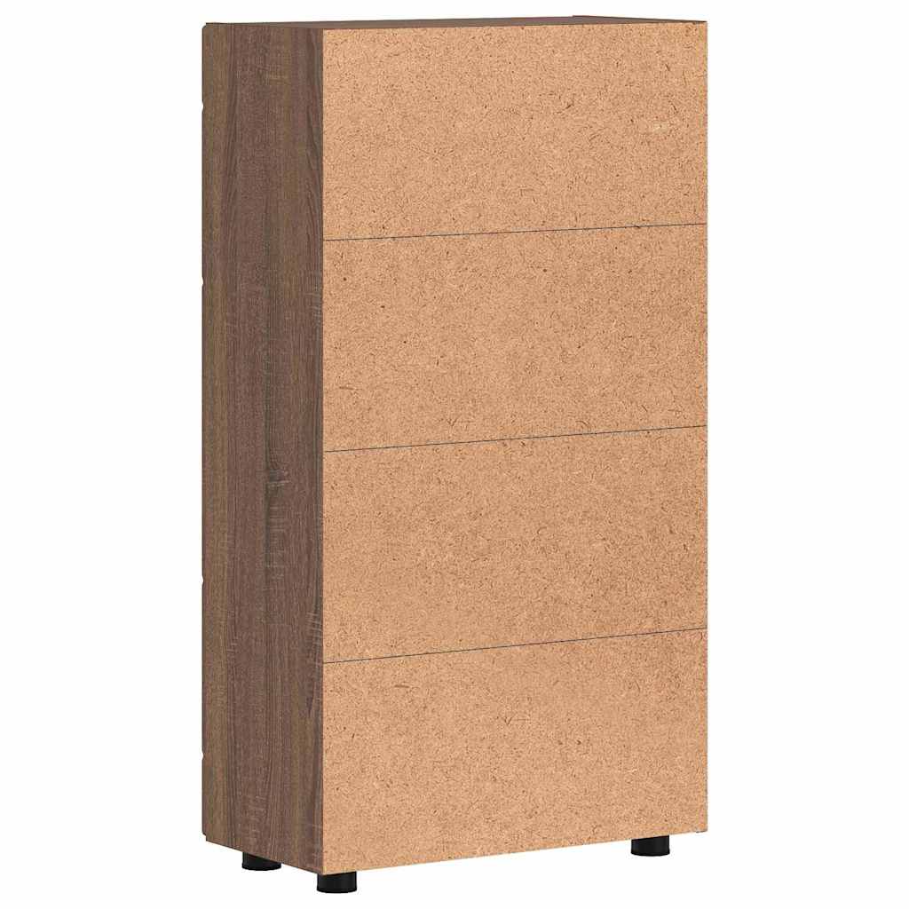 Sideboard - Kommode - Vitrinenschrank - Glastüren - Wohnzimmermöbel - 103 cm