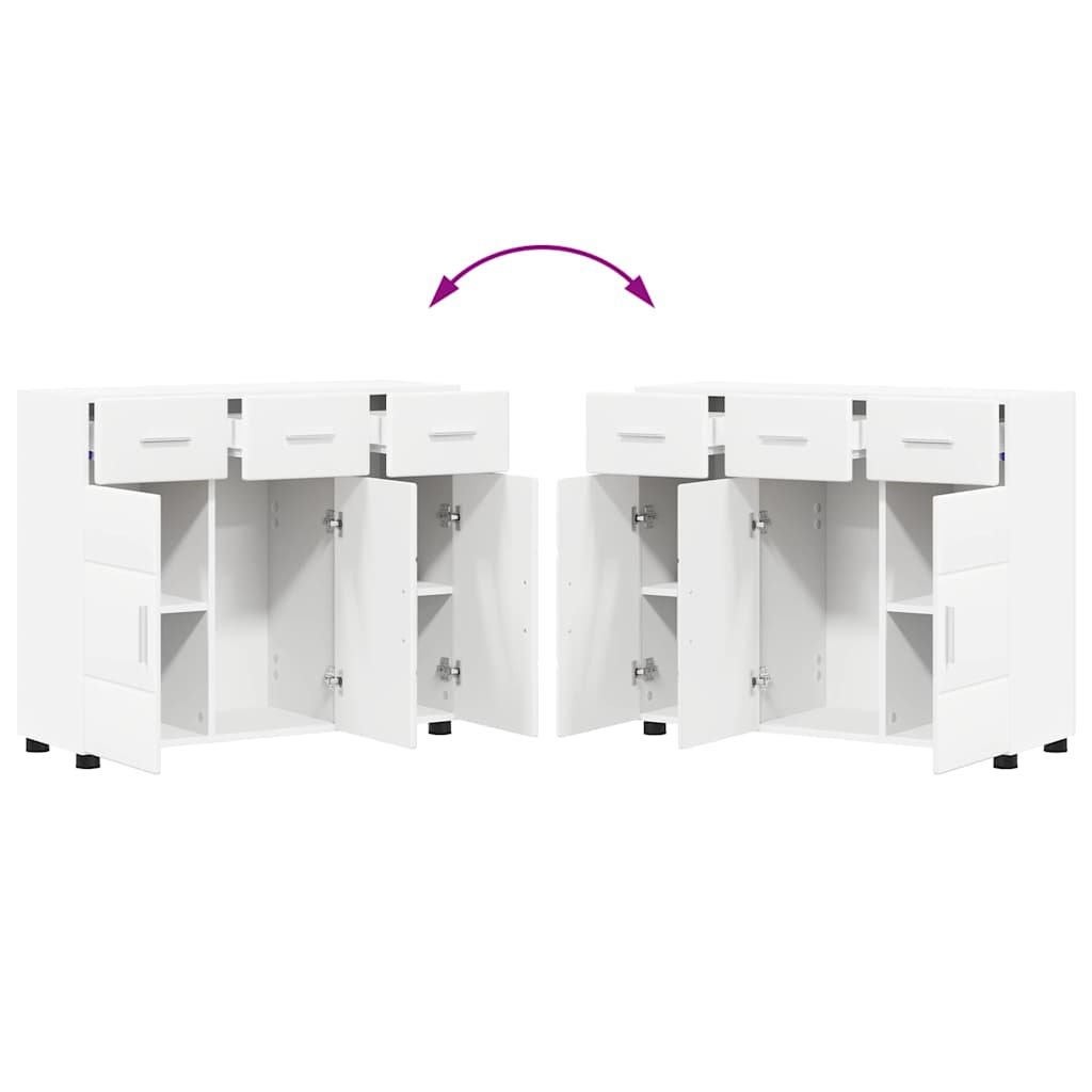 Modernes Sideboard - Kommode - Buffetmöbel - Anrichte - Schrank - 88,5 x 73 cm