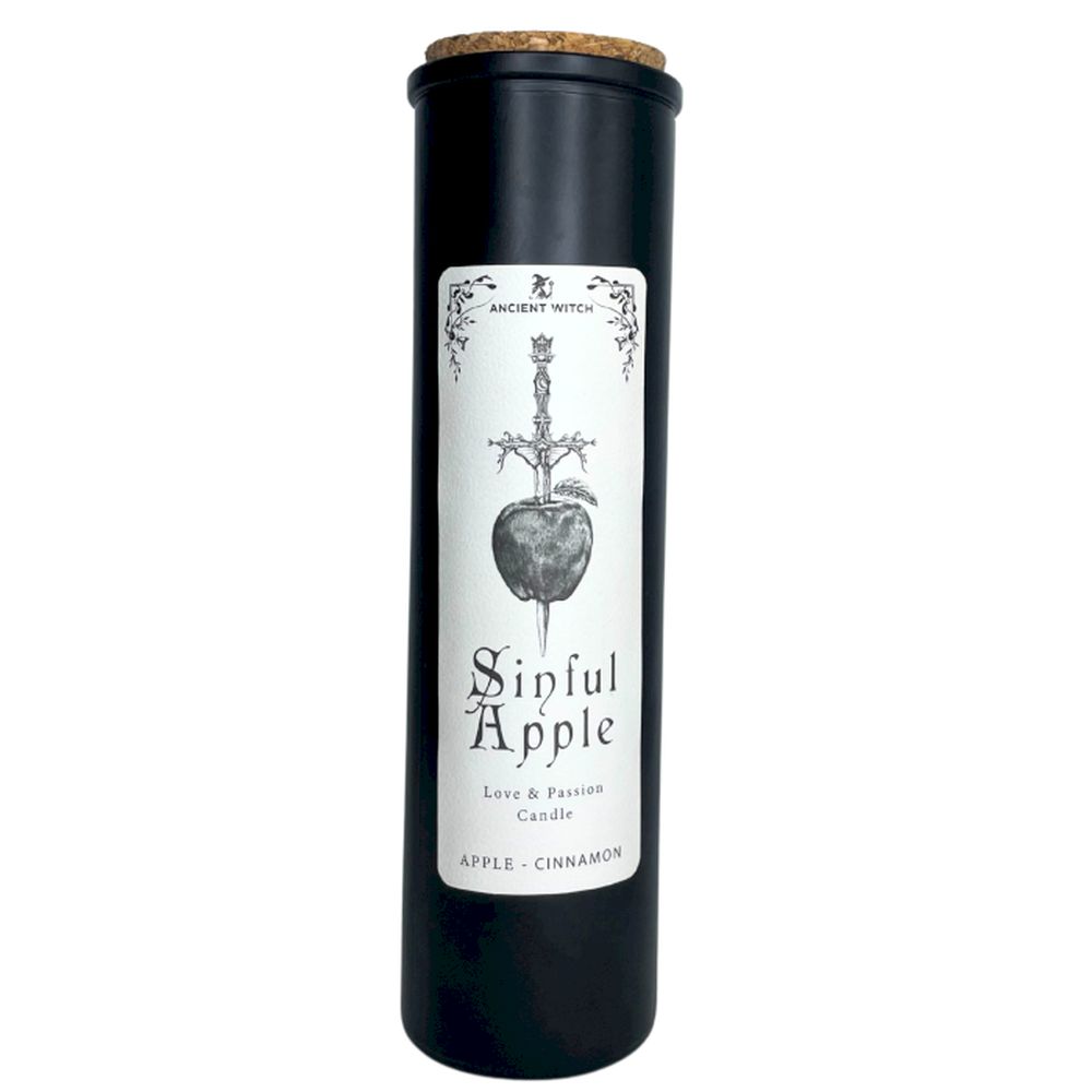 Ritualkerze Sinful Apple – für Liebe, Leidenschaft und bewusste Anziehung