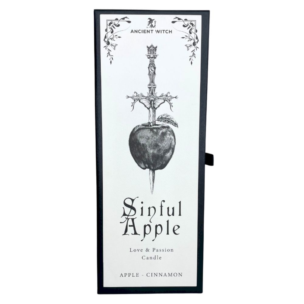 Ritualkerze Sinful Apple – für Liebe, Leidenschaft und bewusste Anziehung
