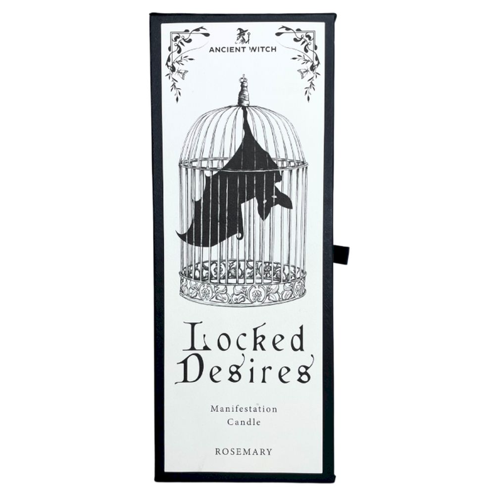 Ritualkerze Locked Desires – für Meditation, Konzentration und Intentionsarbeit
