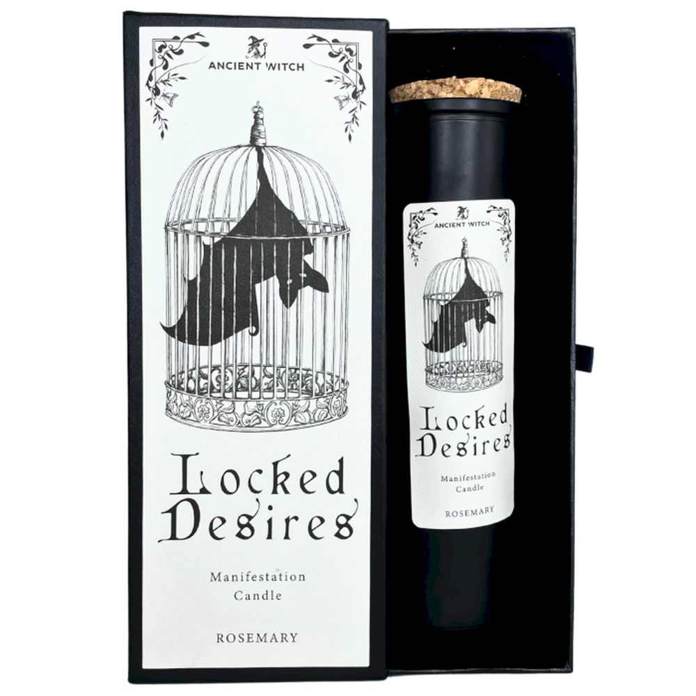 Ritualkerze Locked Desires – für Meditation, Konzentration und Intentionsarbeit
