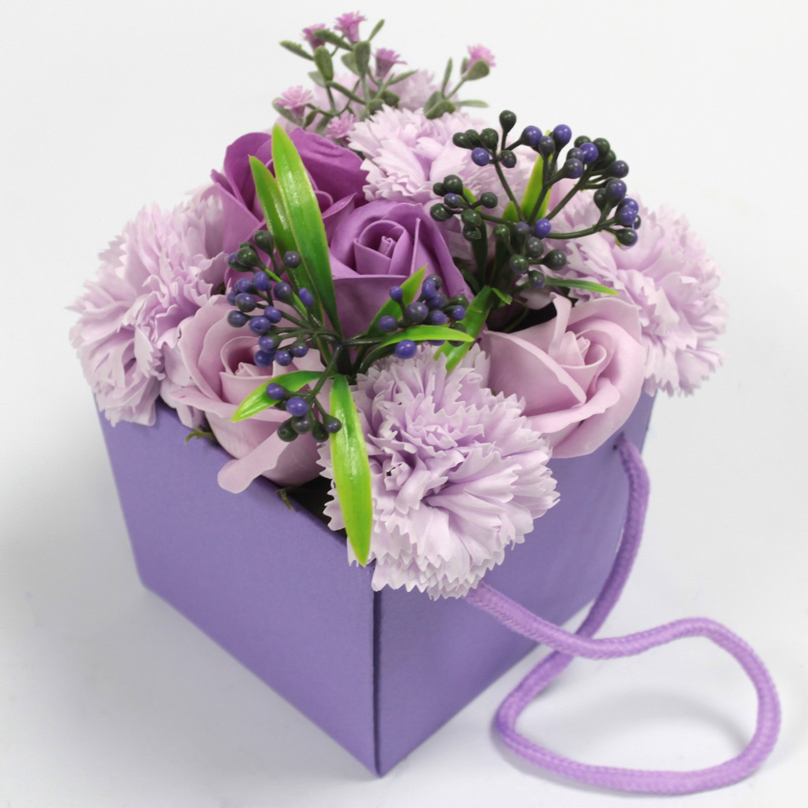 Tolle Geschenkidee, dekorative Blüten aus Seife - Rosen & Nelken 135 gr