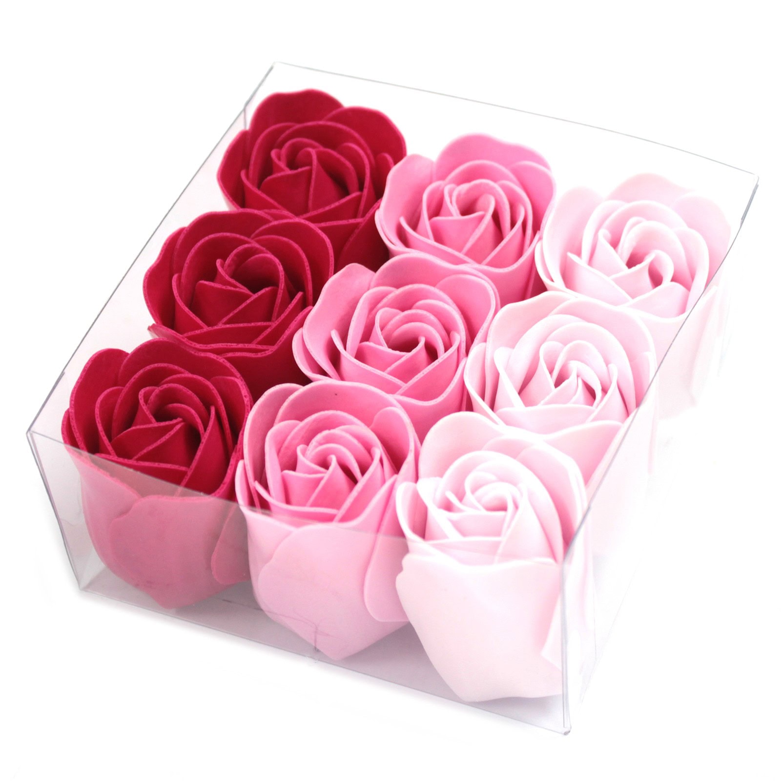 9 dekorative Rosenblüten aus Seife, Stilvoller Badezusatz & tolle Geschenkidee