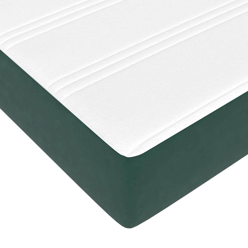 Doppelbett - Polsterbett - Bettrahmen - Samtbett - Bettgestell - 140 x 200 cm