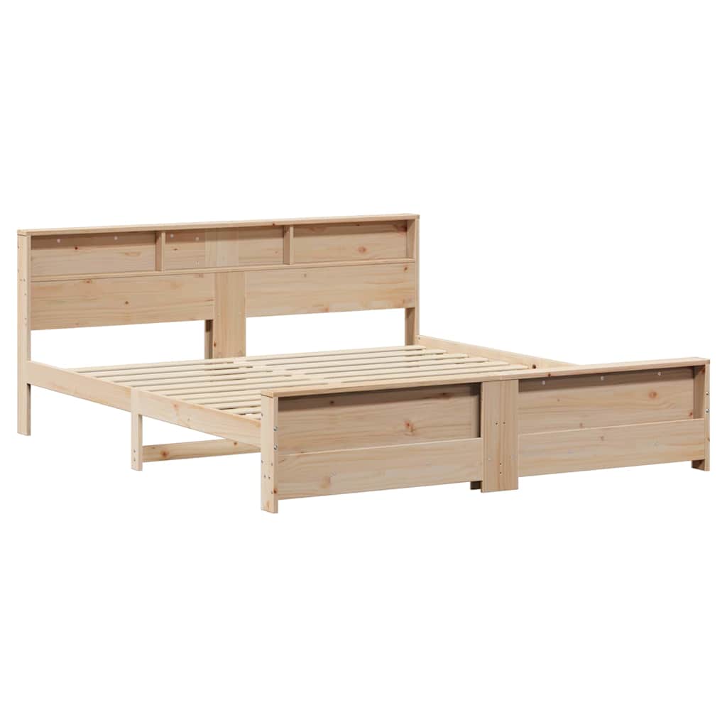Bettgestell - Holzbett - Doppelbett - Bettrahmen - Massivholzbett - 180 x 200 cm