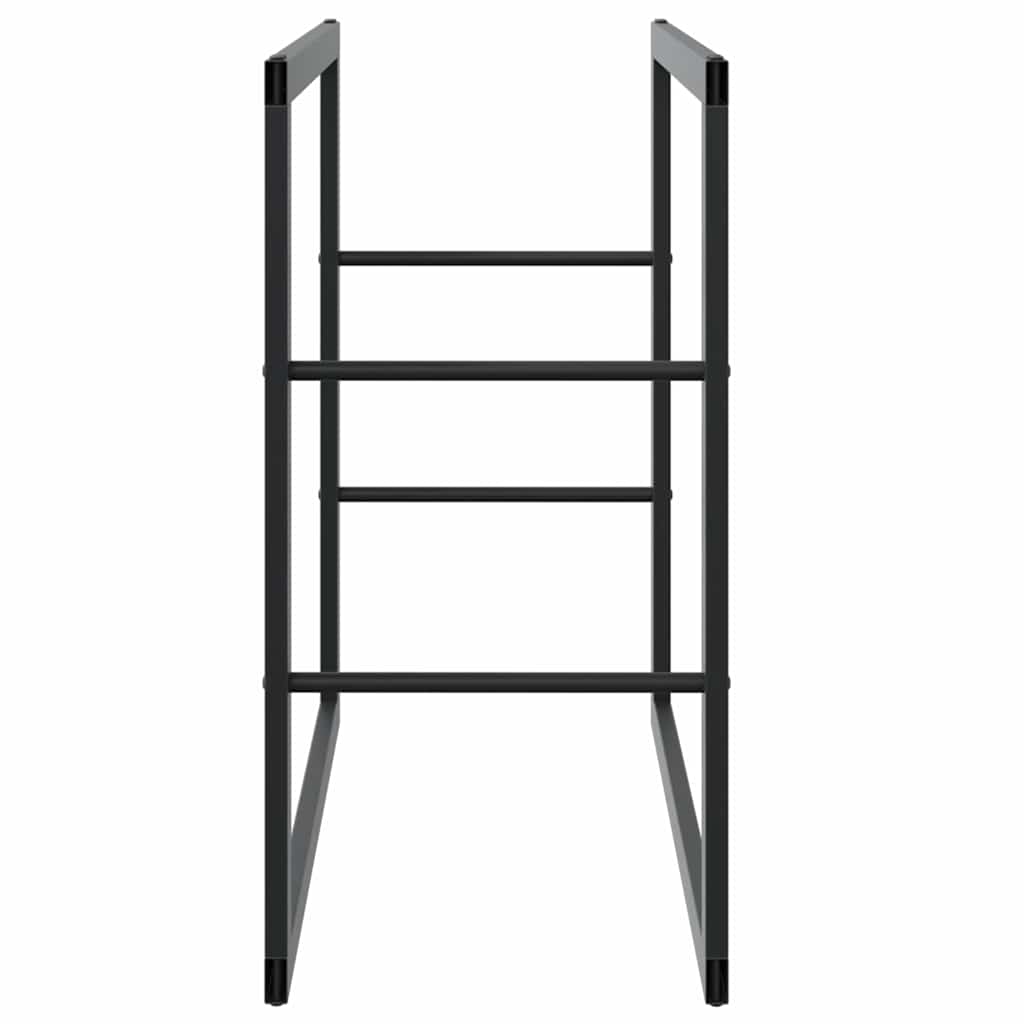 Kaminholzregal aus Stahl – Flexibler Brennholzhalter für ordentliche Lagerung