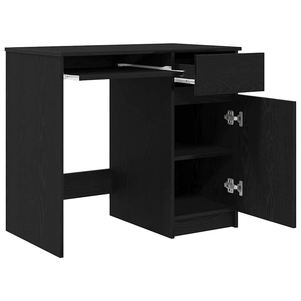Moderner Schreibtisch mit Tür und Schublade - ideal für Homeoffice