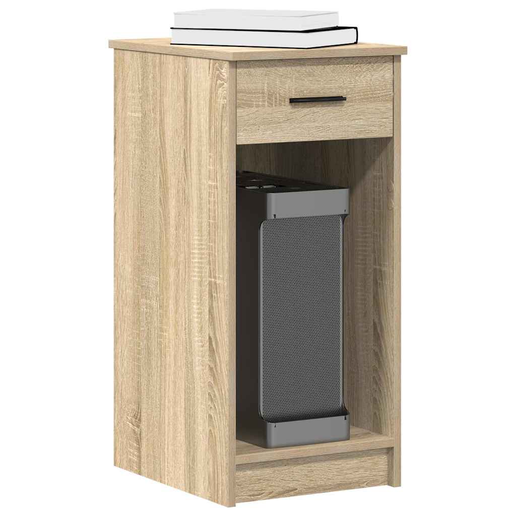Computerschrank aus Holzwerkstoff mit Stauraum und Fach für PC Tower