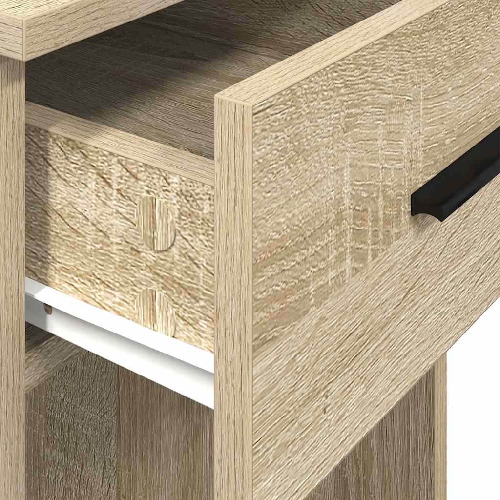 Computerschrank aus Holzwerkstoff mit Stauraum und Fach für PC Tower
