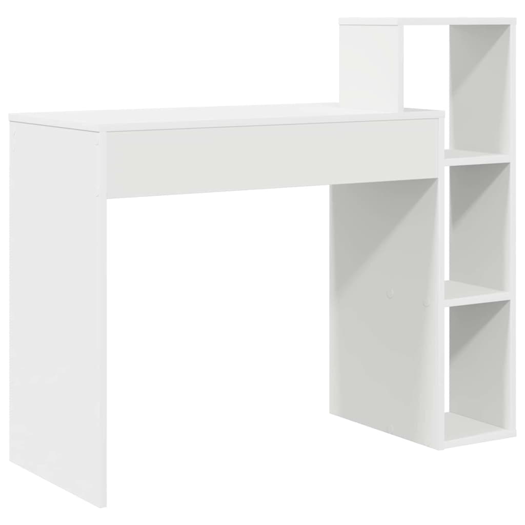 Cumputer-Schreibtisch mit Regal und viel Stauraum - stabil und funktional
