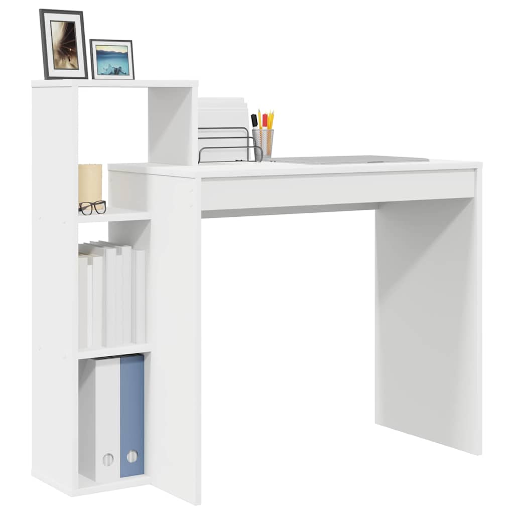 Cumputer-Schreibtisch mit Regal und viel Stauraum - stabil und funktional