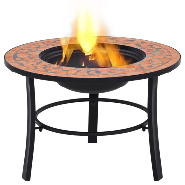 Feuerkorb mit Ablage und Dreibein - ideal für Garten und Outdoor-Bereich